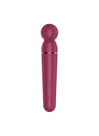 Vibromasseur wand rouge USB 60 vibrations Planet Wand-er Satisfyer - CC597844